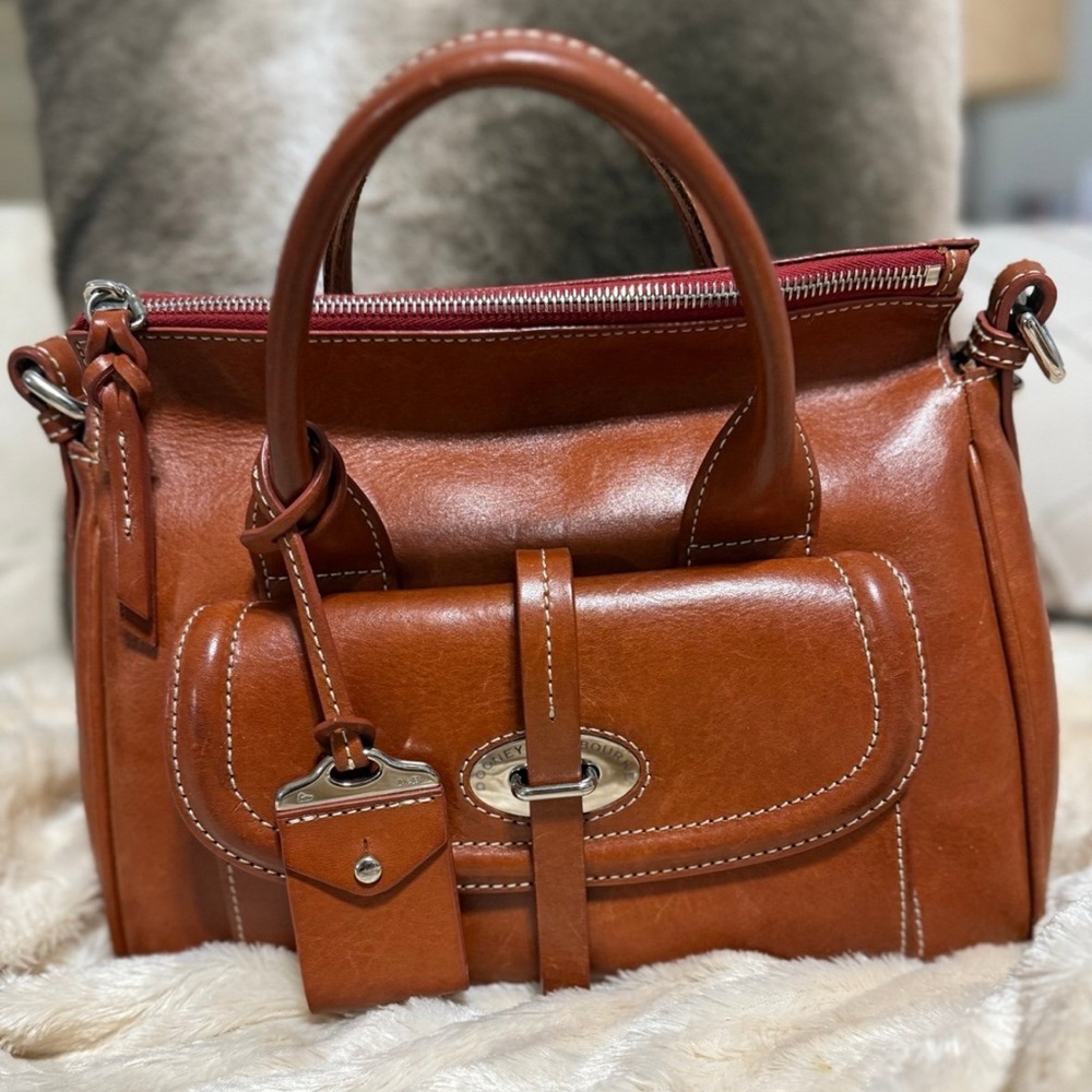 Dooney & Burke Toscana small Front Pocket Satchel